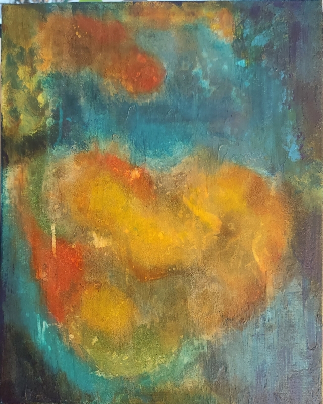 Warmest Heart in a Cold World by artist Tara Gibb